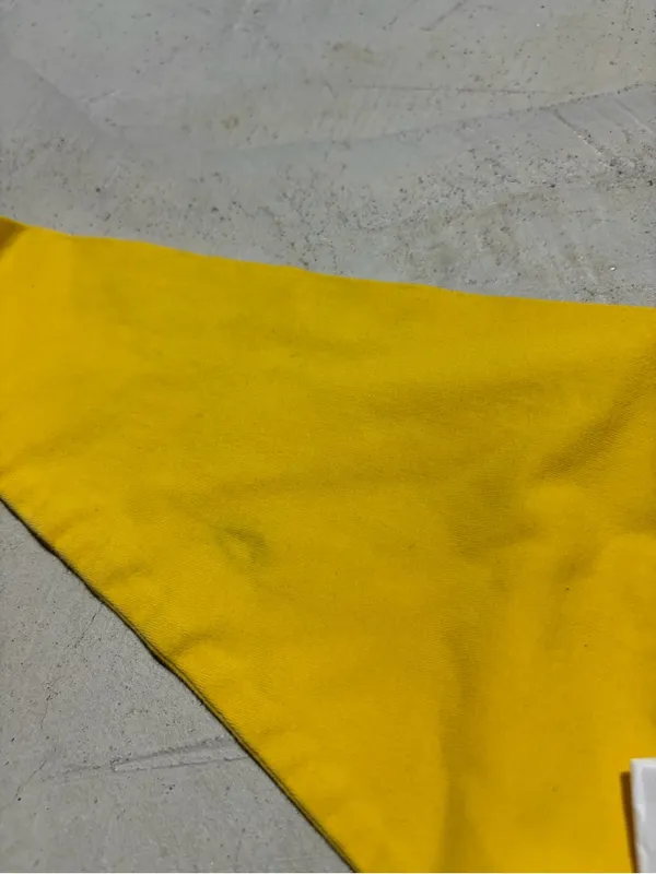 University of Missouri mizzou hype and vice Yellow Bandana tube top medium - Image 8