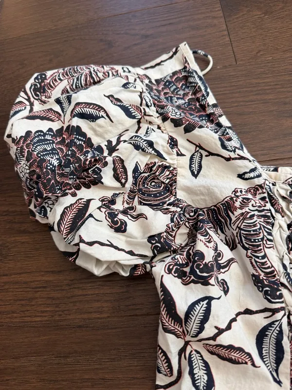 House of Harlow 1960 Floral Print Mini Dress Medium - C11-209 - Image 4