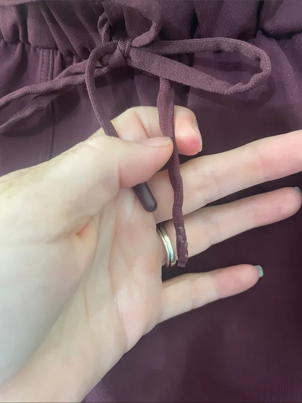 Lululemon Keep Moving Pant Cassis Burgundy Size 8 - Image 10