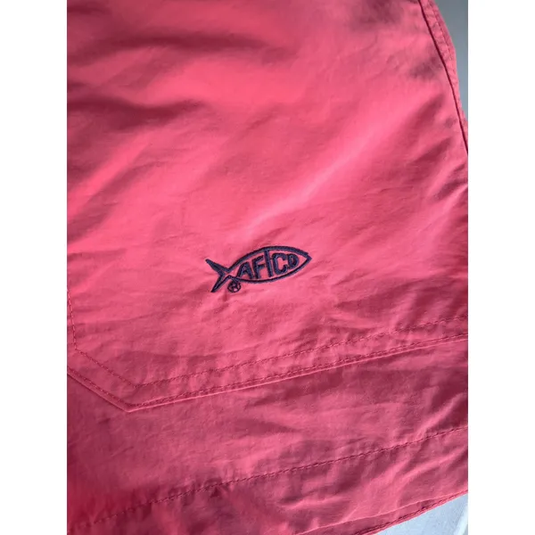 AFTCO Womens Fishing Shorts Coral Pink Nylon Quick Dry Pliers Pocket Size 6 - Image 2