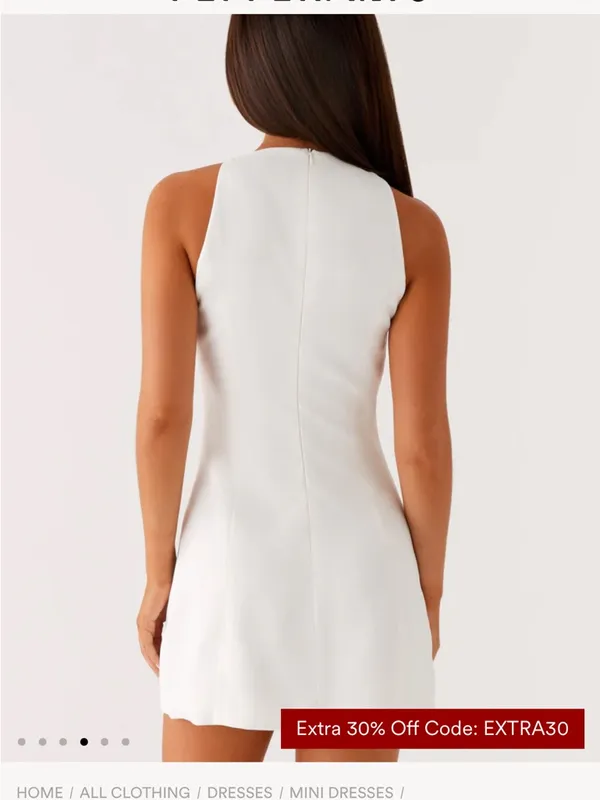 NWT Peppermayo Stacy Mini dress size 8 - Image 4