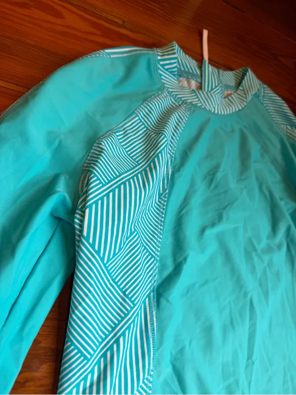 Mott50 Women’s Long Sleeve Aqua Rash Guard Top - Image 2