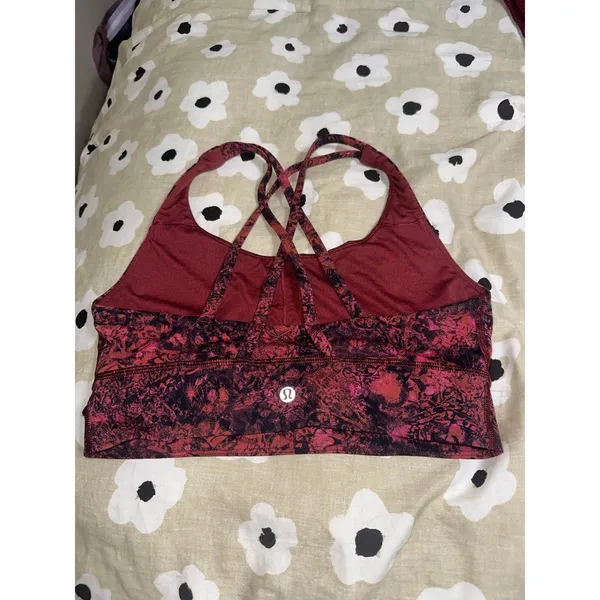 Lululemon red energy bra - Image 5