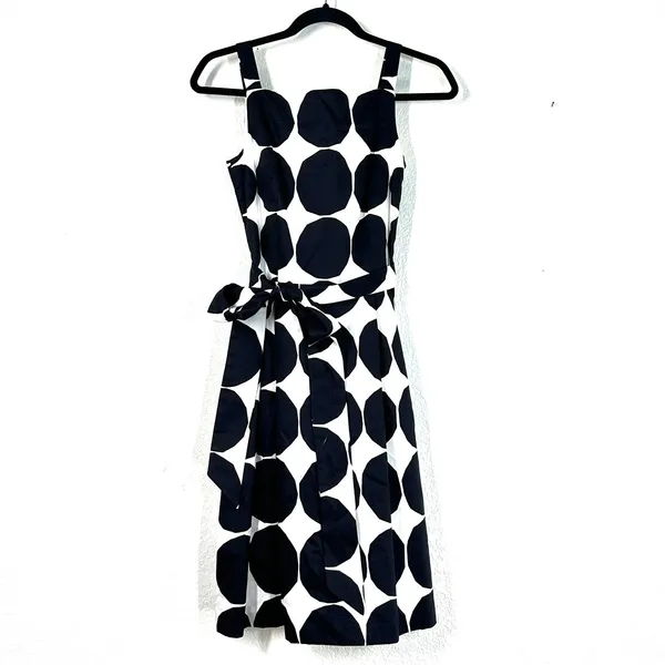 0 XS DRESS Kivet stones polka dot Mod Tank Sleeveless Sundress MERIMEKKO - Image 2