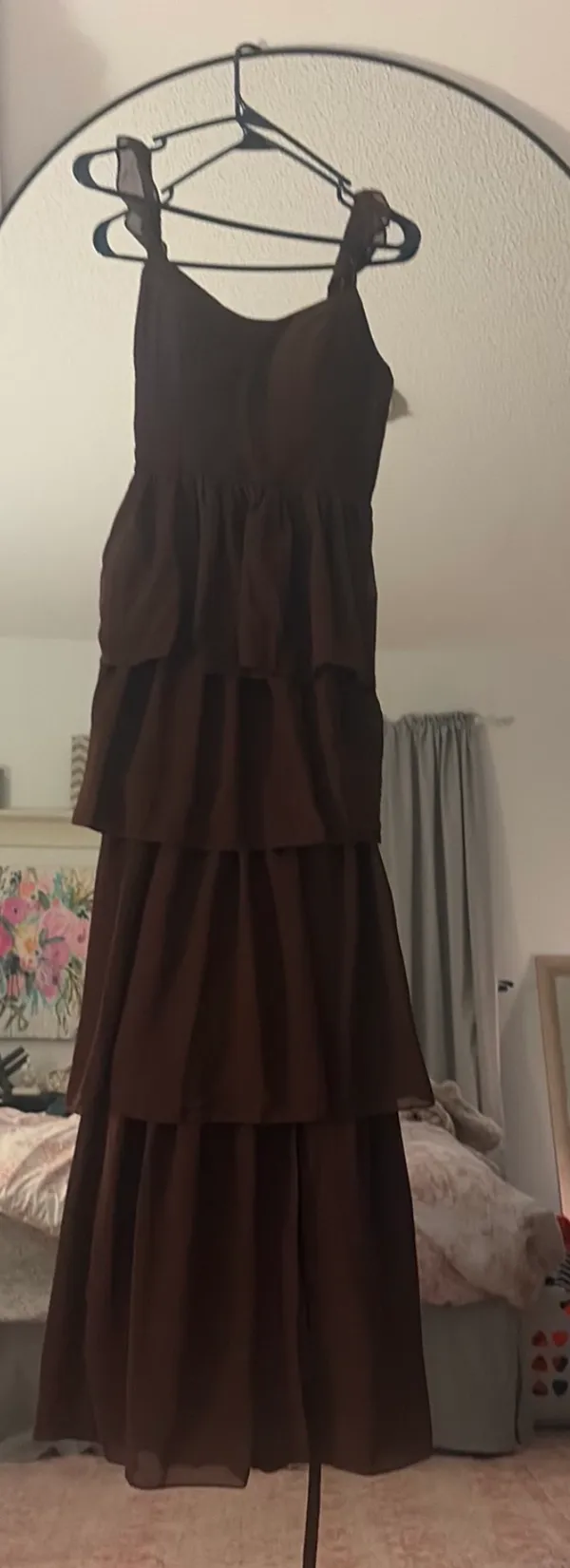 Brown formal dress Size 4 - Image 2