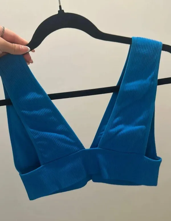 Garage Blue Plunge Top - Image 2