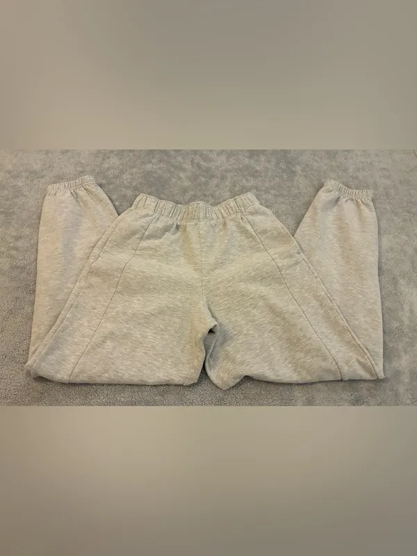 Women’s Yogalicious Neutral Gray Jogger Pants Size X-Small - Image 2