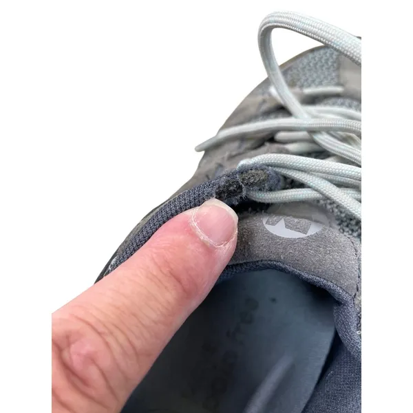 Merrell Womens Gray Leather Hiking Shoes Sneakers Size 10 SKU 8826 - Image 12