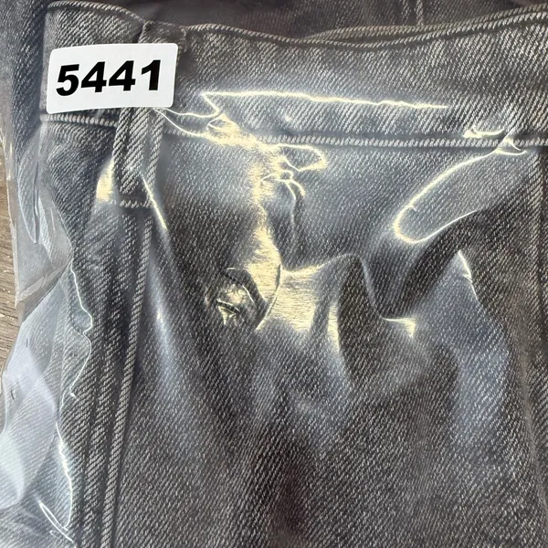 Free People Black Denim/Jean Mini Skirt‎ size 29 - Image 7