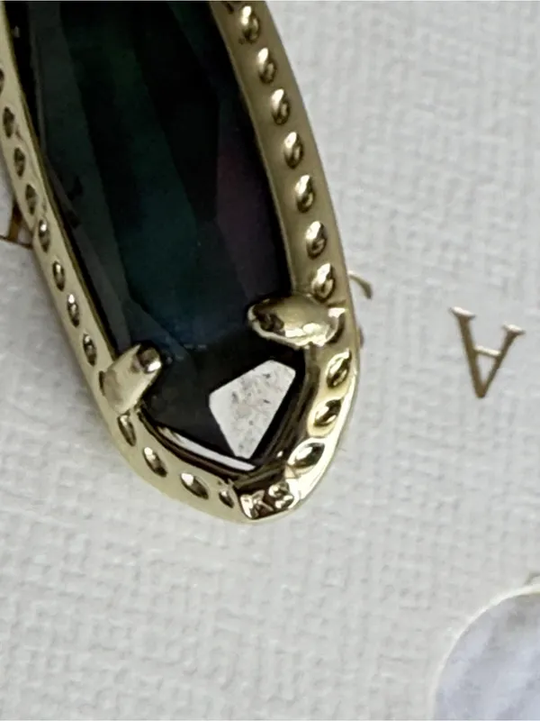 Kendra Scott Eva Drop Earrings - Black Mother of Pearl - Image 7