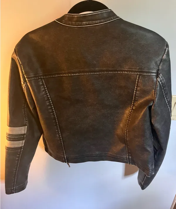 SO Leather Jacket Black - Image 2