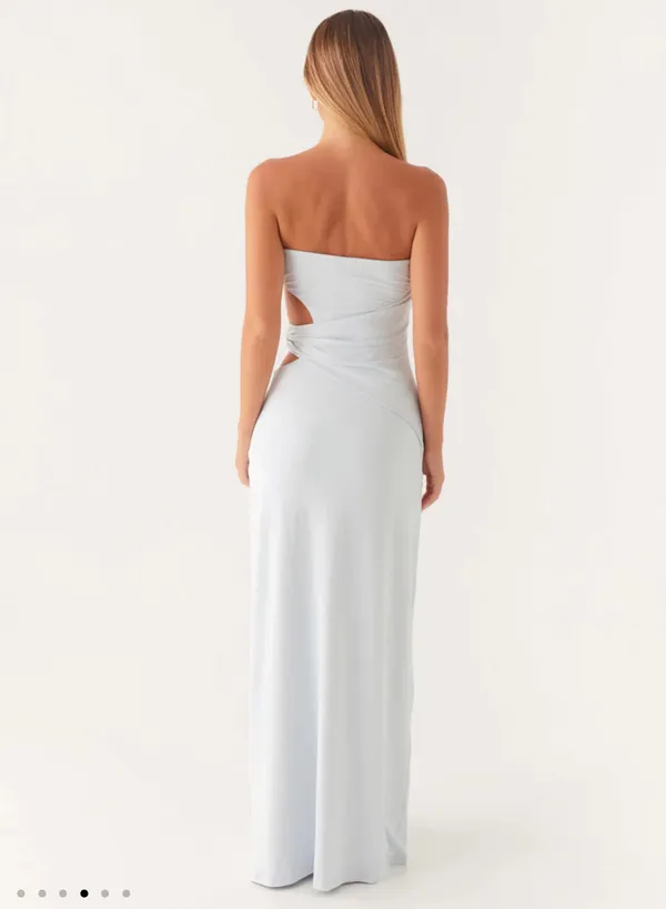 Peppermayo long blue dress - Image 3