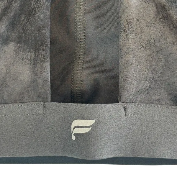 Fabletics Onyx Smudge V Neck Strappy Back M Support Sports Bra L‎ Diamond Dye - Image 8