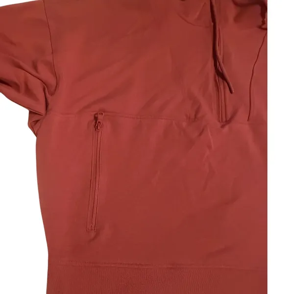 Old Navy Active Dynamic Fleece Half Zip Sweatshirt Terra cotta Thumbhole Plus 3X - Image 10