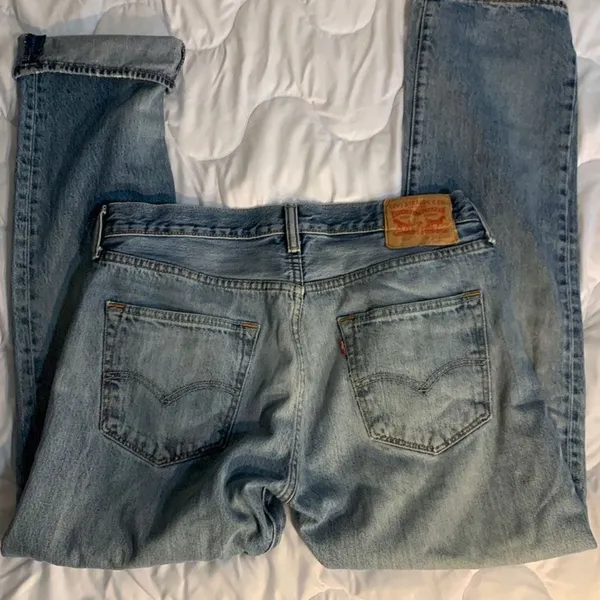 Levi’s 501 Y2K Blue Jeans Waist 34 / Inseam 31 - Image 2
