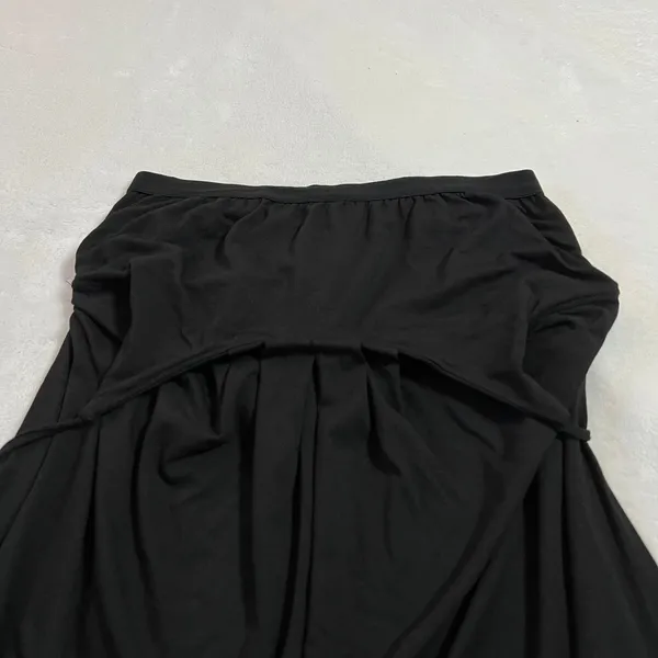 NEW Nicole Miller Sleeveless Strappy Ladder Back Maxi Dress Size S Hi Low Hem - Image 9