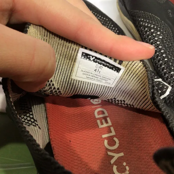 Vivobarefoot primus lite knit sneakers black wide toe box women's size 41 10‎ - Image 7