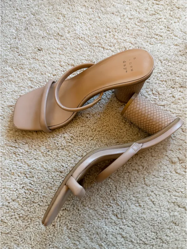 A New Day Target Snake Heel Sandal - Image 4
