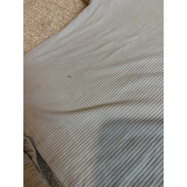Danskin Lounge Set L Grey Ribbed Short Sleeve Top and Pants Athleisure Co-ord - Image 10