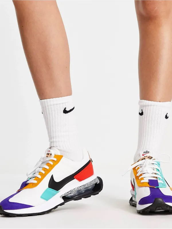 Nike Air Max Pre-Day SE women’s sneakers in summit white/multicolor Size 6 - Image 4