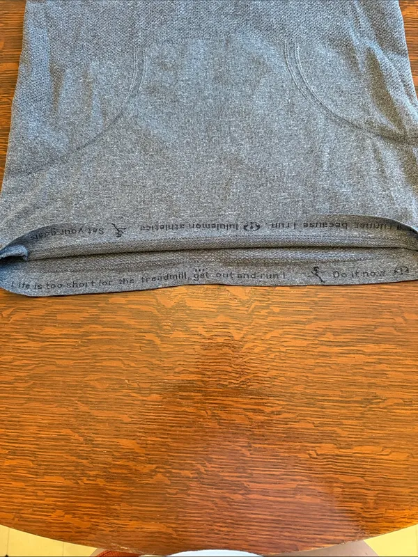 Lululemon Swiftly Tank Women's Gray Racerback Workout size 8 - Image 5