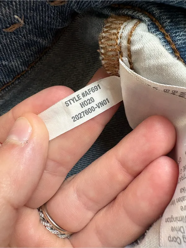 Madewell The Perfect Vintage Jean in Ainsworth Wash size 25 - Image 6