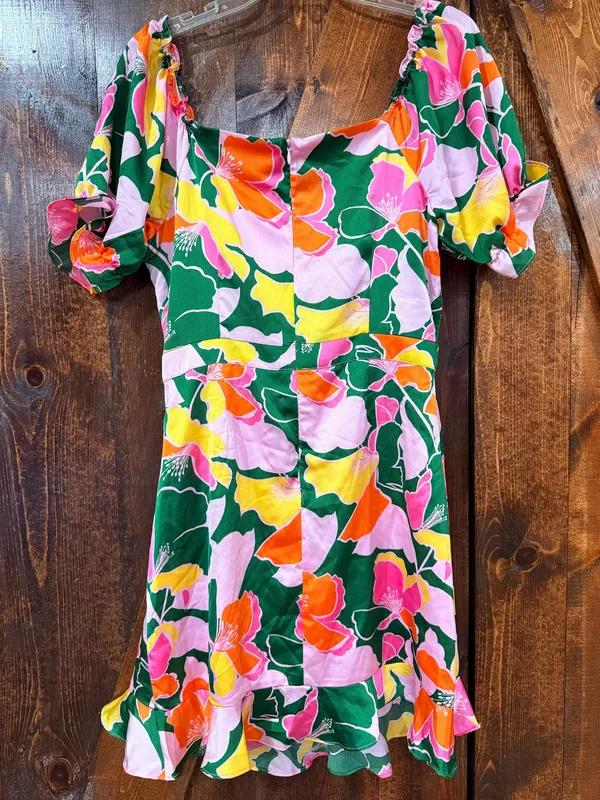 Sugarlips Floral Dress Midi - Image 6