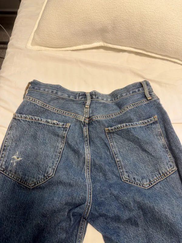 AGOLDE Straight High-Rise Jeans - Image 4