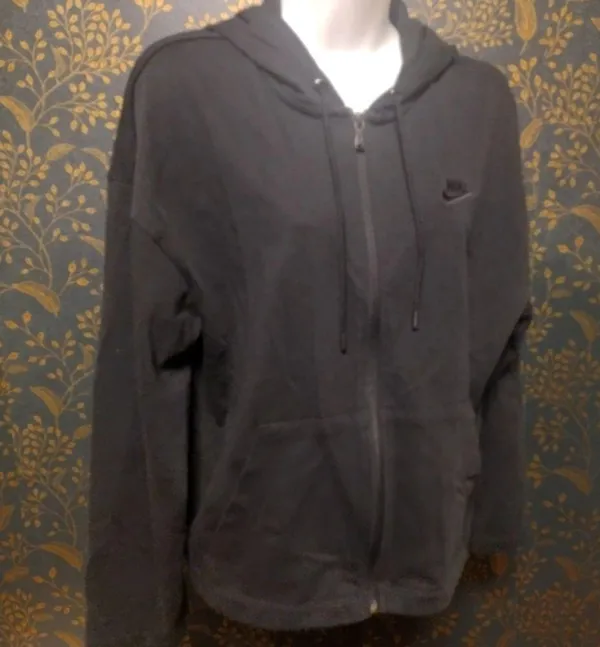 Nike Black Zipper Hoodie - Image 4