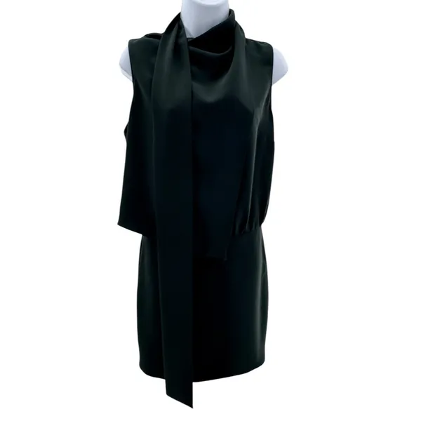 Amanda Uprichard Philippe Mini Dress Eastern Green‎ Size M Revolve Sleeveless - Image 5