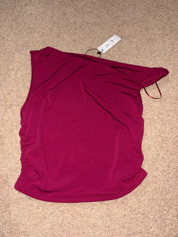 Garage Asymmetrical One-Shoulder Tank Top - Image 3