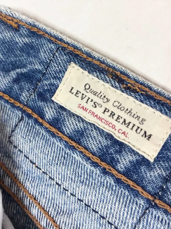 Levi's Premium Wedgie Fit Ankle Jeans - 27 - Light Wash - Image 4