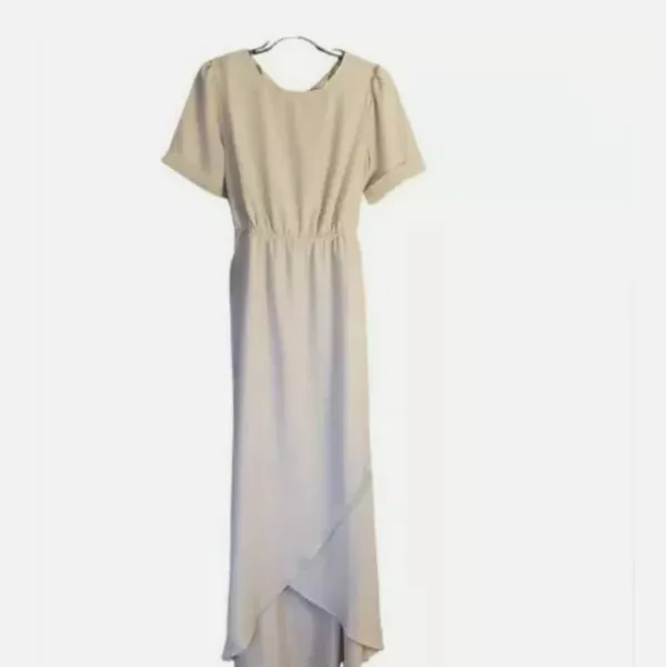Lottie cream belted maxidress - Image 3