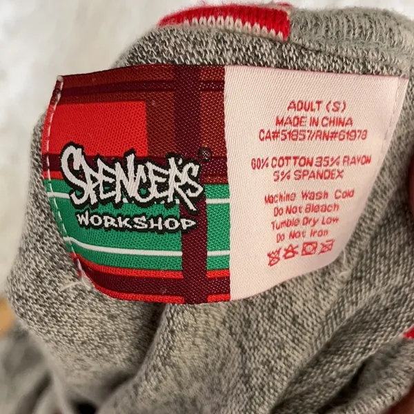 🩷 3/$18 Spencer's Gray Christmas Reindeer Sweater - Image 4