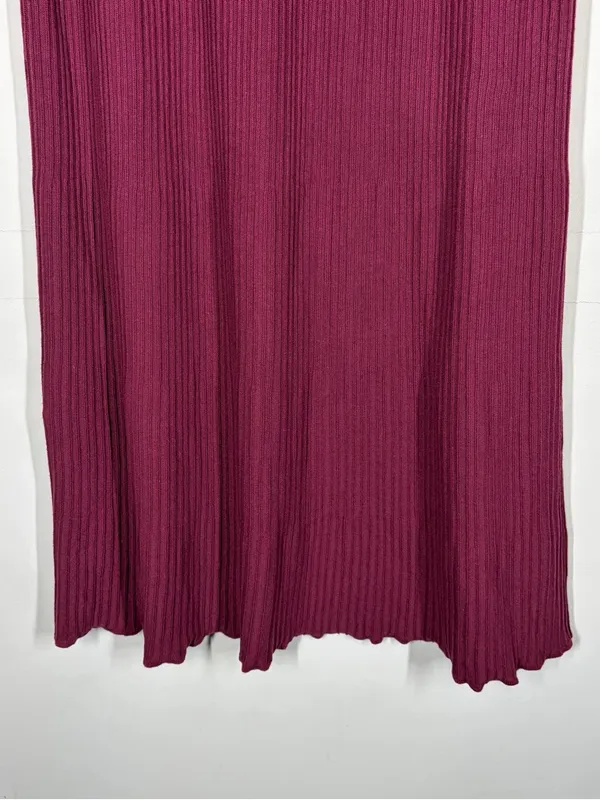 Free People Shine Bright Ribbed Maxi Skirt Size Small - Image 9