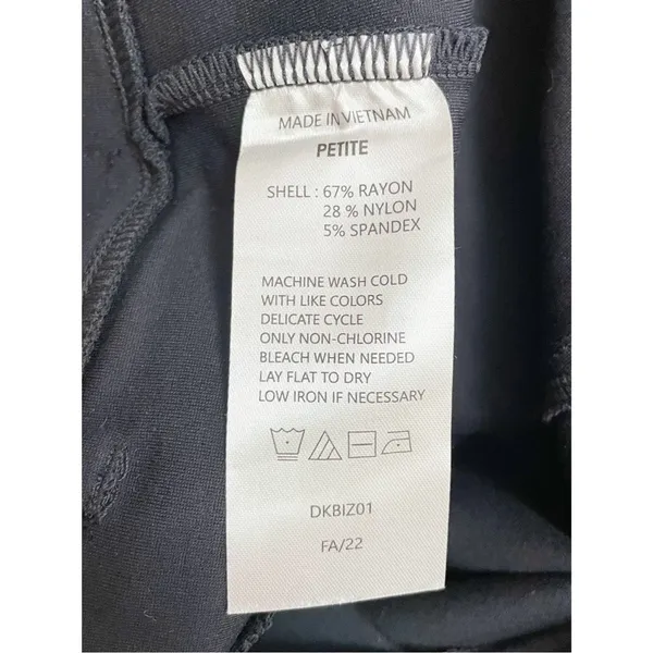 Quince Ultra Stretch Ponte Bootcut Pants Navy Blue Sz Large Work Career Capsule - Image 10