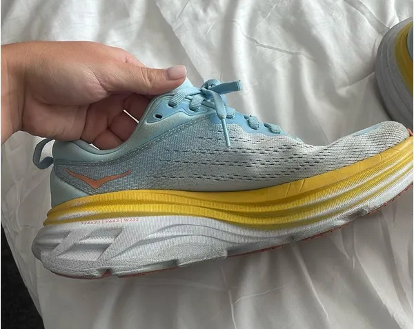 Light blue hoka bondi - Image 5