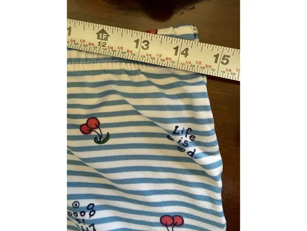 Life is Good Blue Cherry Graphic PJ’s Size Small - Image 15