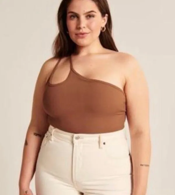 Abercrombie One Shoulder Bodysuit - Image 2