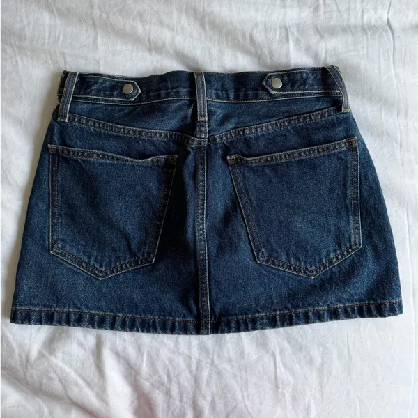 Denim Forum Aritzia Jean Skirt - Image 2