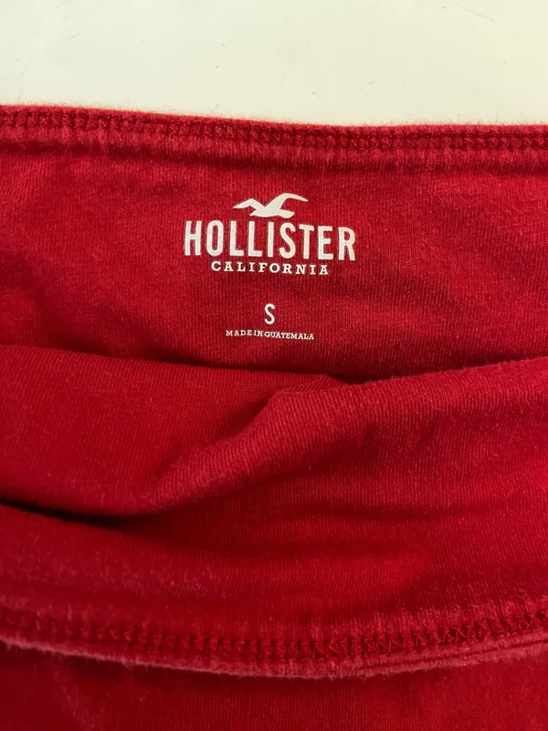 Hollister Red Tube Top - Image 3