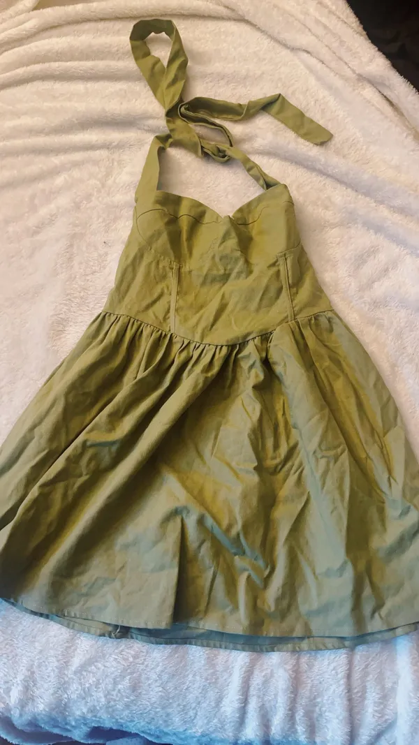 Princess Polly Green Dress - Image 3