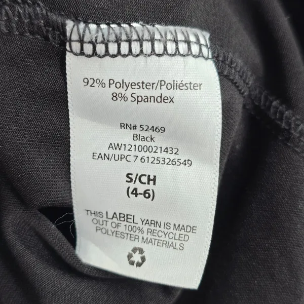 Athletic Works Black Activewear Sportswear Sleeveless‎ Racerback Tank Top Small - Image 7