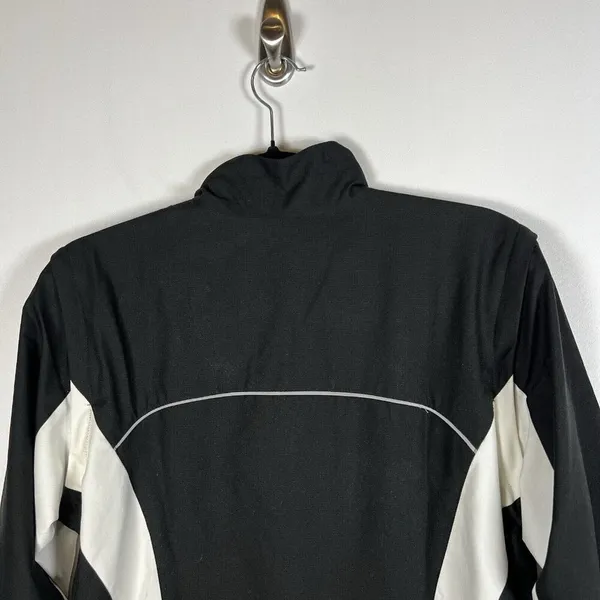 Gore‎ Wear Windstopper Cycling Running Jacket Men's Large Black Windbreaker Zip - Image 11