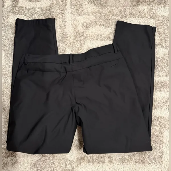 Nike Womens Slim-Fit Dri-Fit Black Golf Pant‎ Size 10 - Image 7
