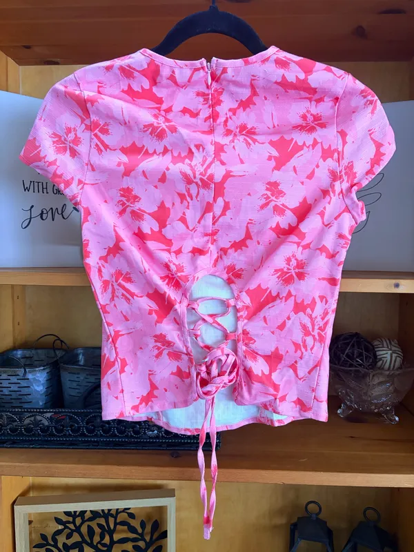 Peppermayo Cherry Blossom Floral Top Size 4 S New Soft Girl Romantic Festival - Image 4