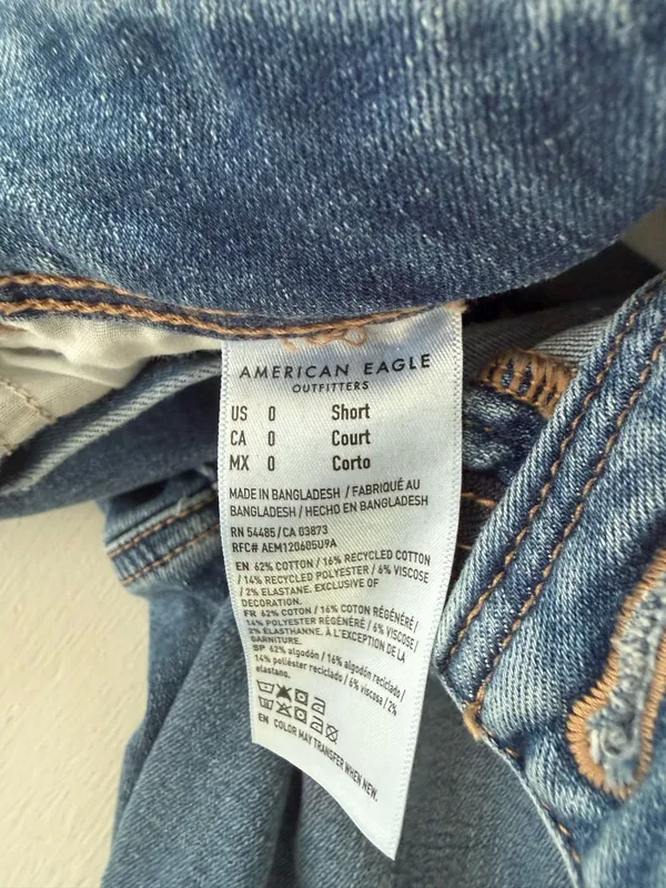 American Eagle jeans size 0 short  - Image 2