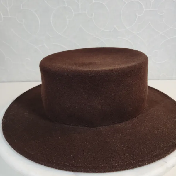 Wool hat‎ Brown - Image 5