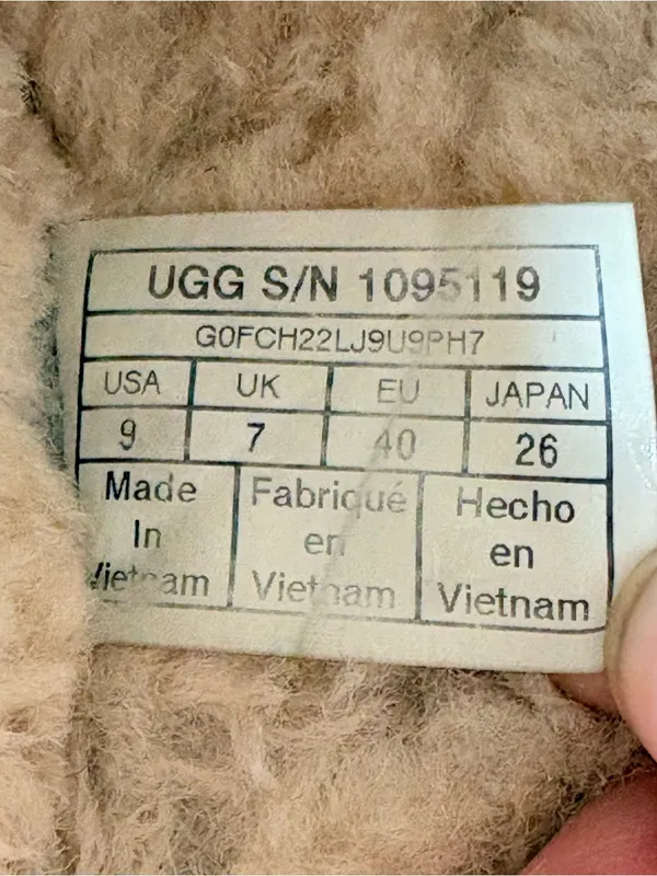 UGG Fluff Yeah Slide Women's Sheepskin Slipper Sandals Light Pink Size 9 - Image 10