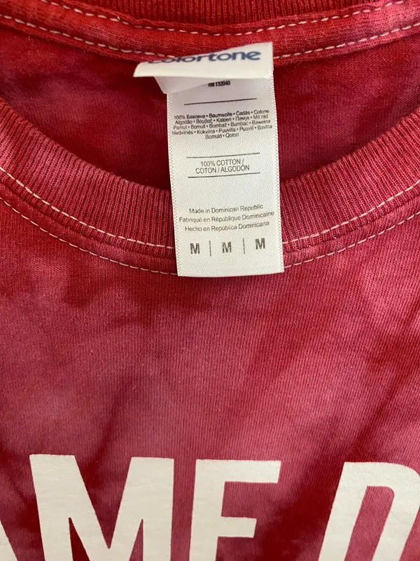 Alabama T Shirt Red Size M - Image 2